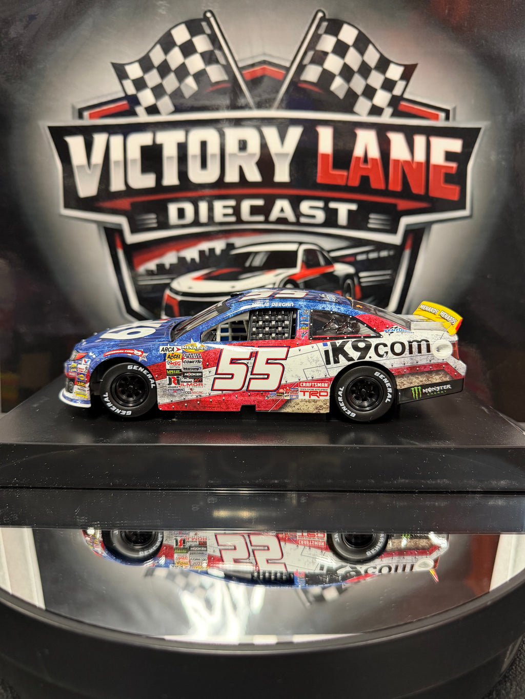 Hailie Deegan 2019 iK9 Toyota Camry 1:24 Diecast