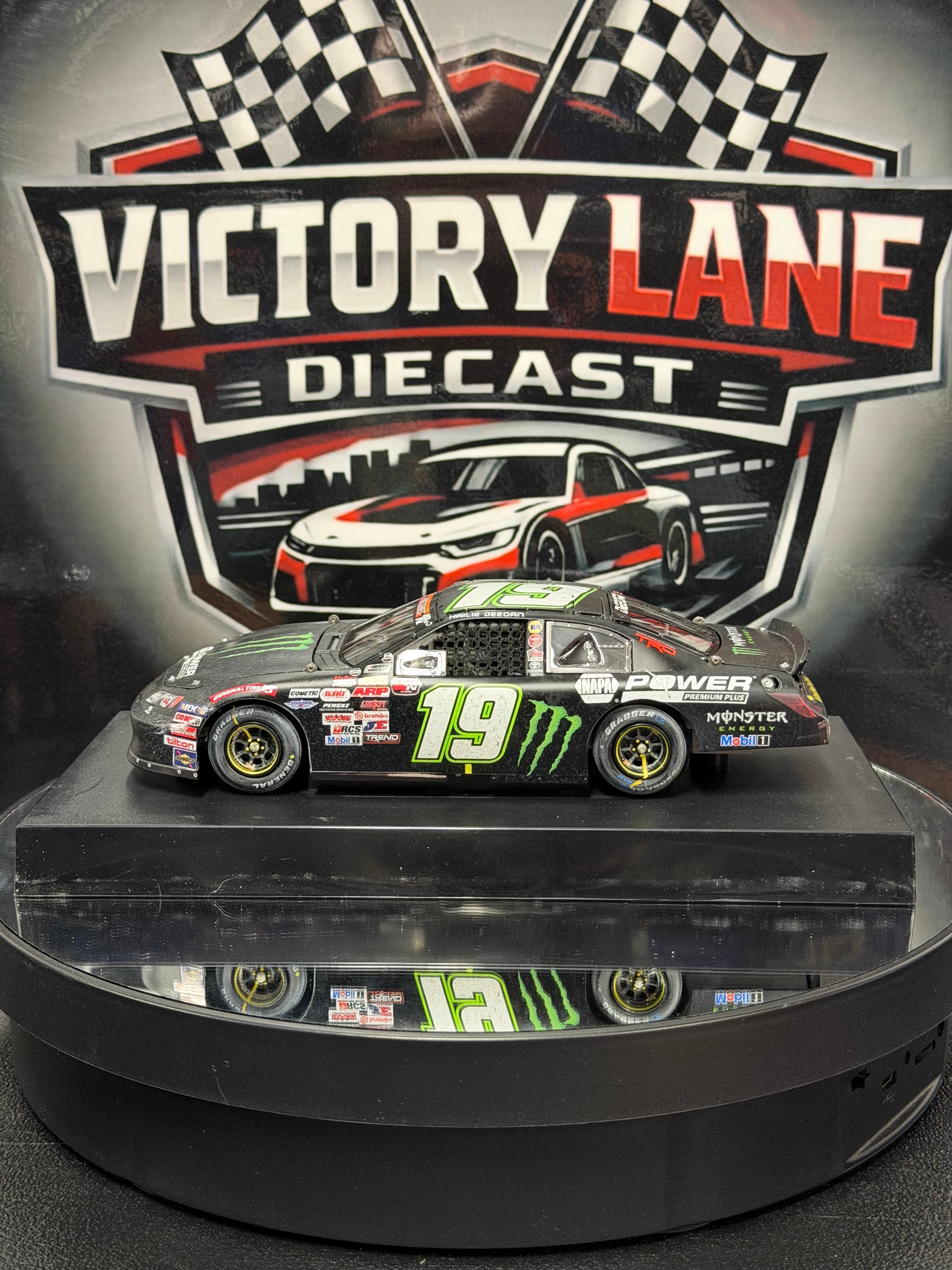 Hailie Deegan 2019 Monster Napa Power Las Vegas Win Camry