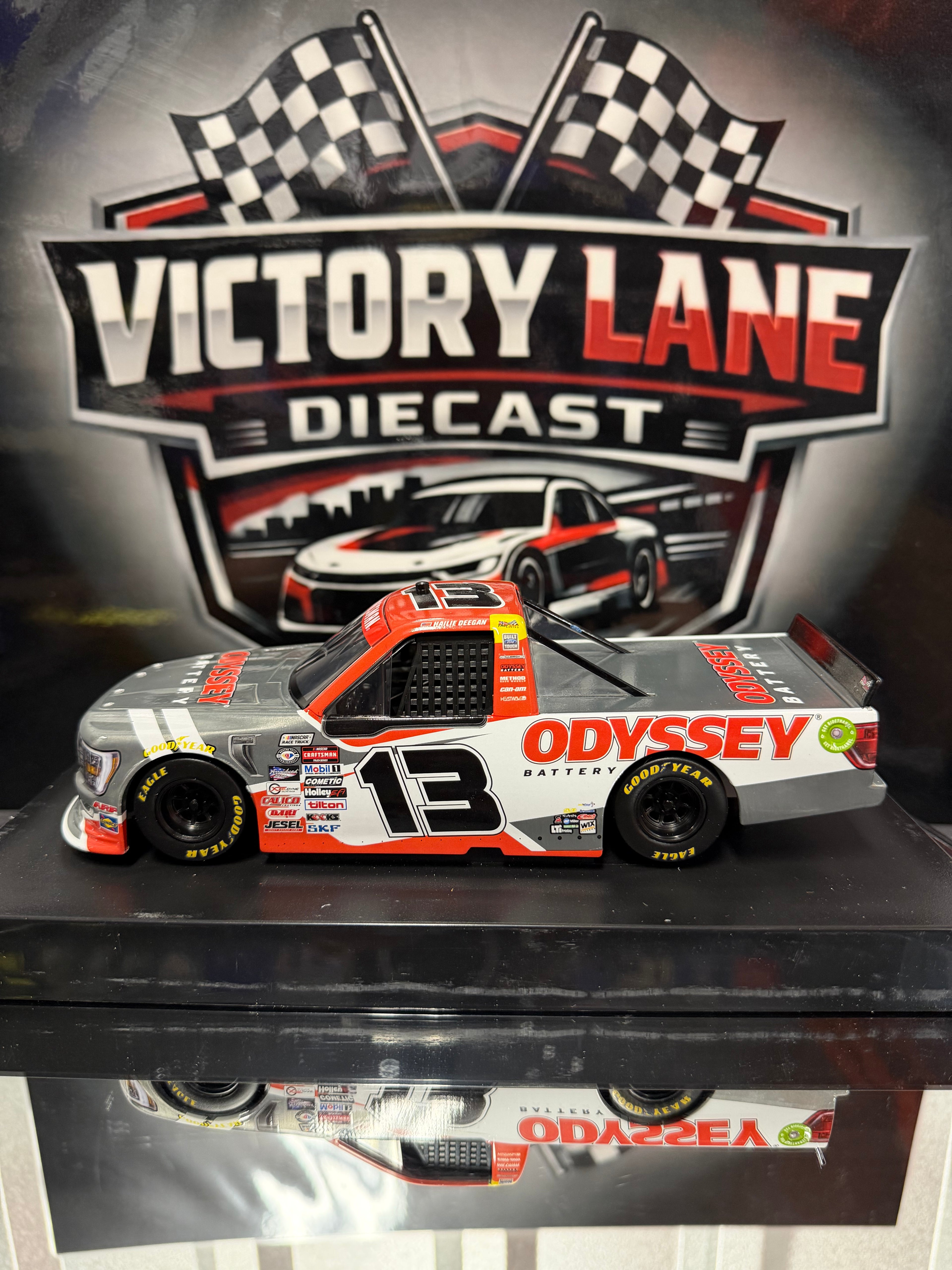 Hailie Deegan 2023 Odyssey Battery F-150 Autographed w/ COA