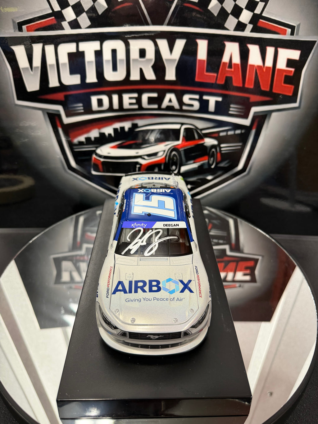 Hailie Deegan 2024 AirBox Mustang Flashcoat Color Din 21
