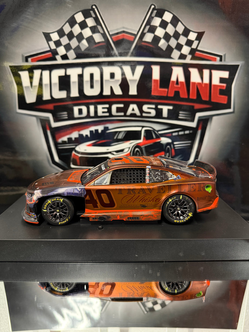 Justin Allgaier 2025 Traveller Whiskey Race Version Chevrolet 1:24 Diecast