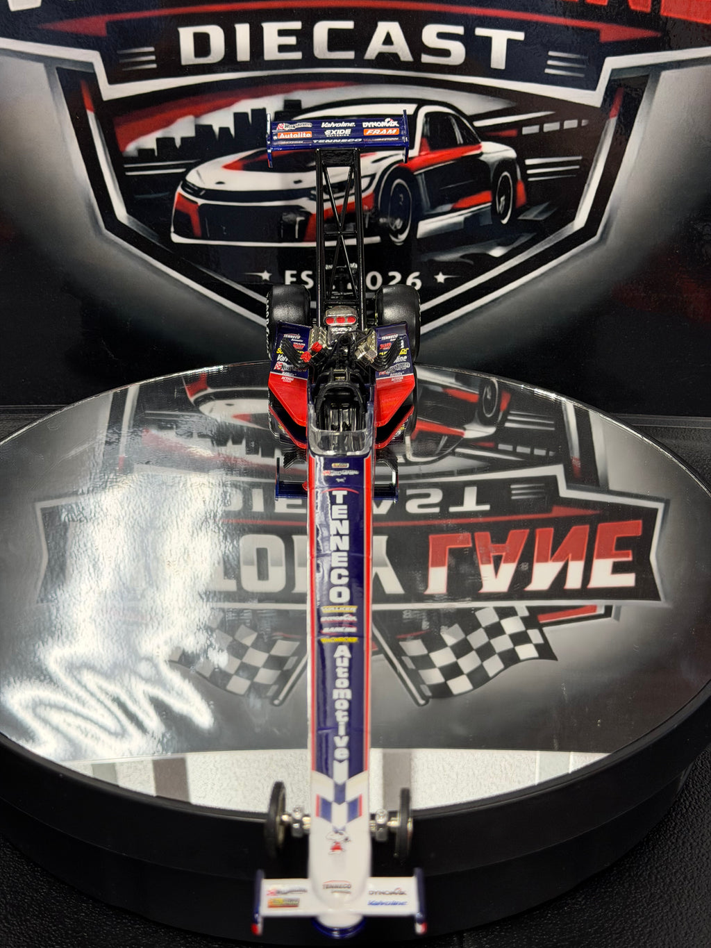 Joe Amato 1998 Tenneco Dragster