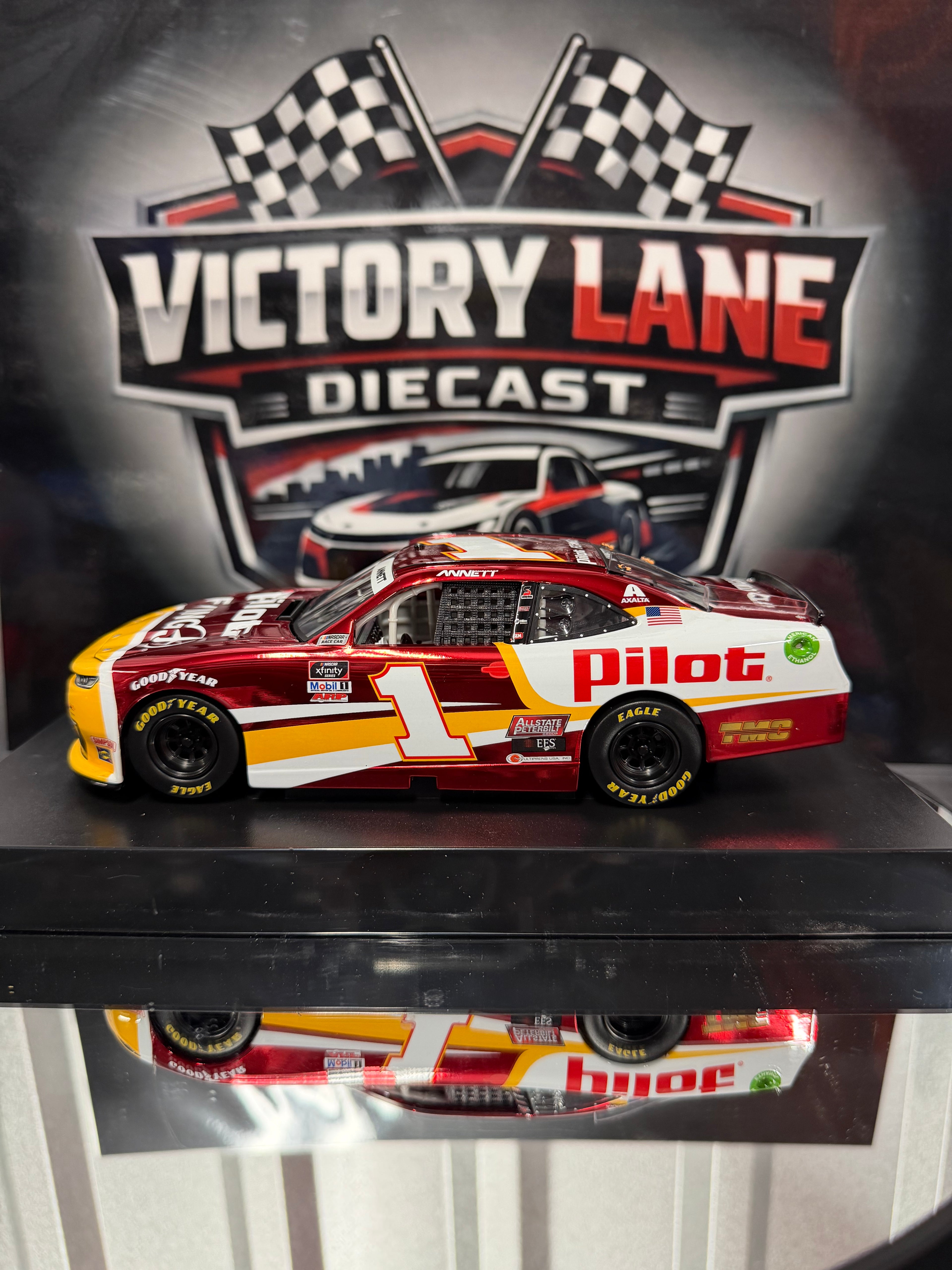 Michael Annett 2021 Pilot Flying J Camaro Color Chrome