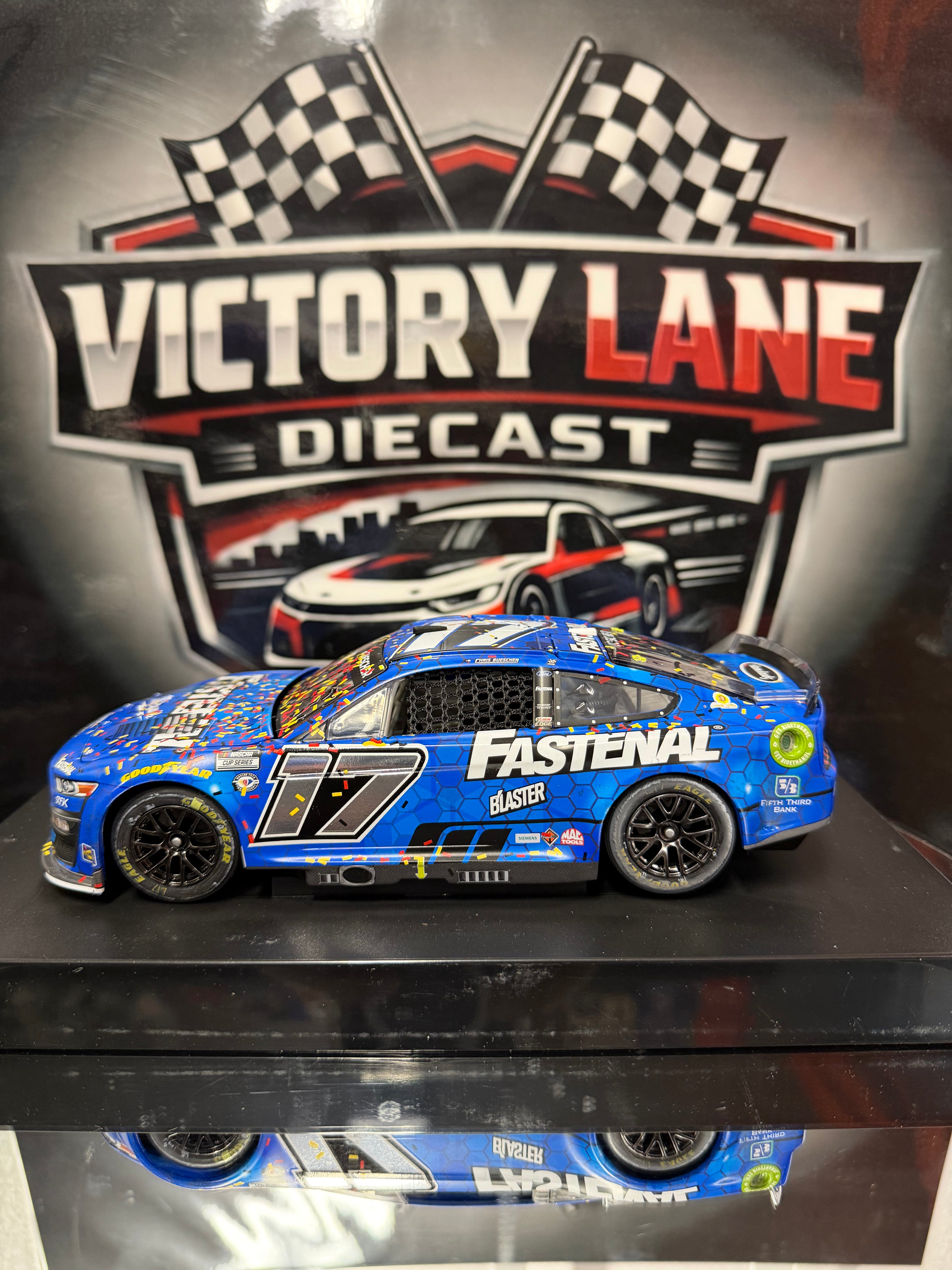 Chris Buescher 2023 Fastenal Ford Mustang Richmond Race Win