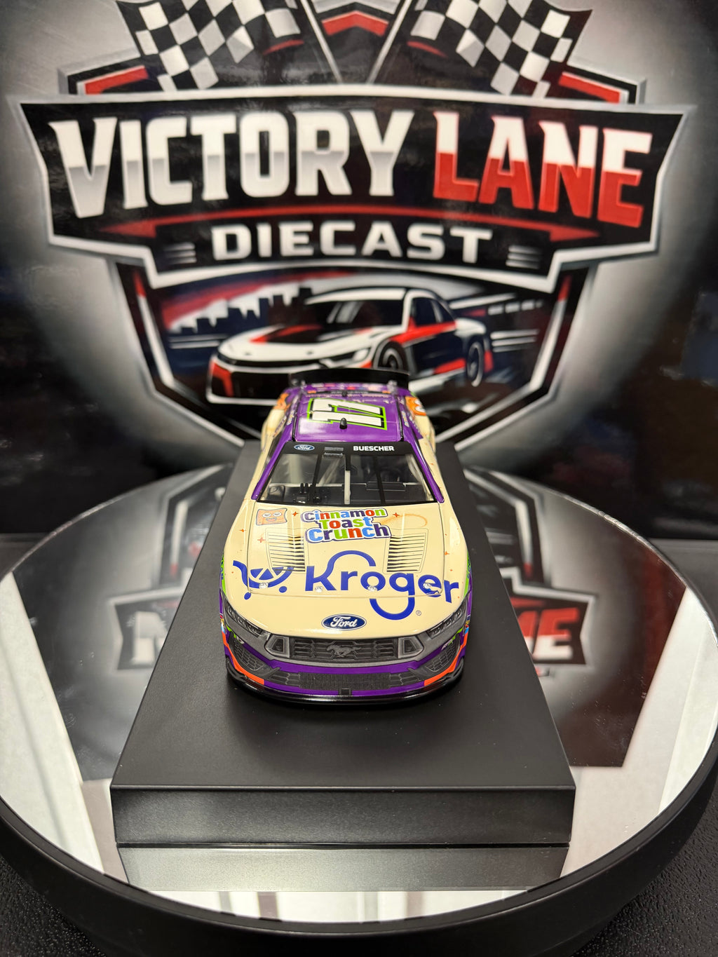 Chris Buescher 2025 Kroger Cinnamon Toast Crunch Ford Mustang