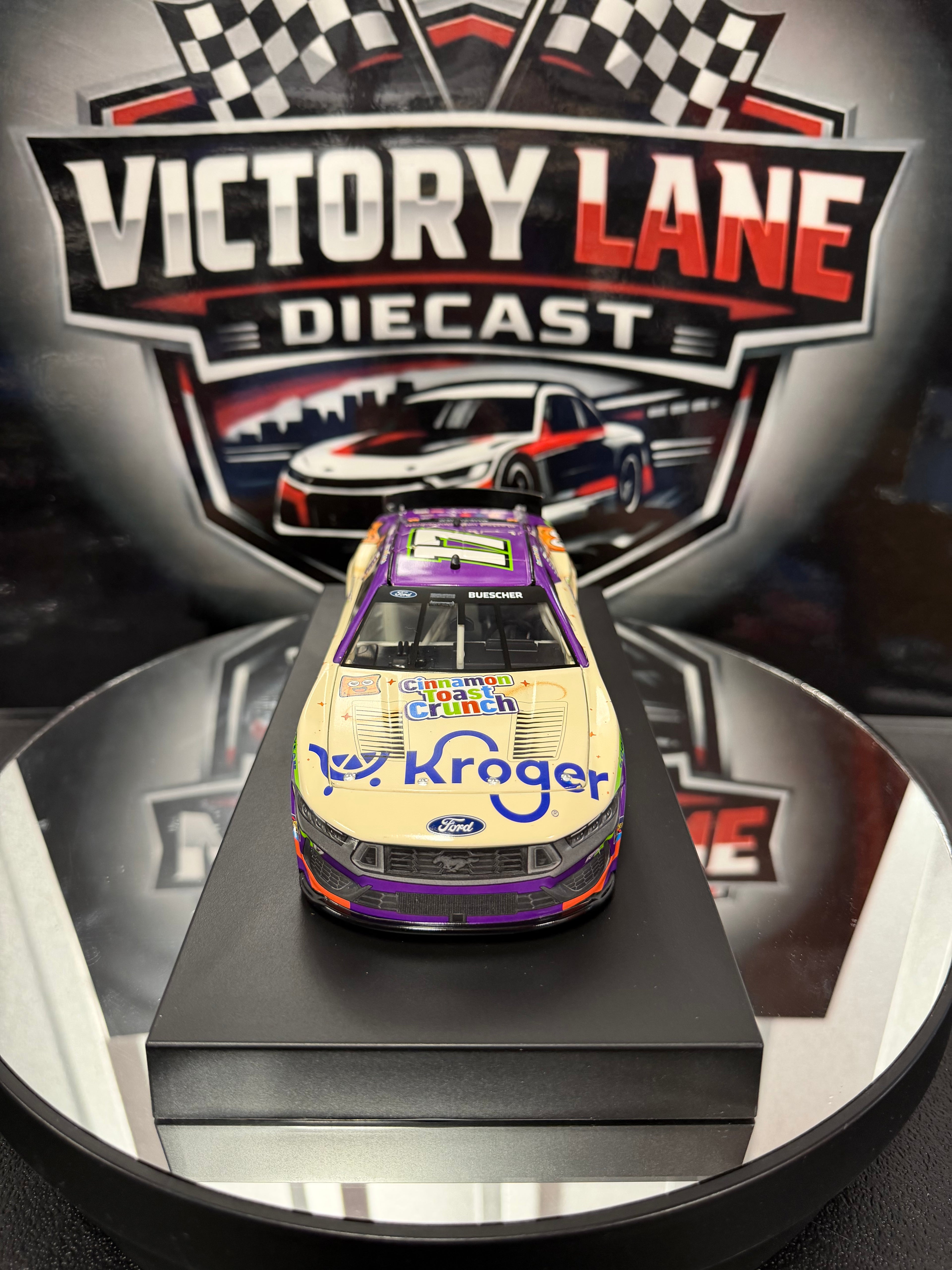 Chris Buescher 2025 Kroger Cinnamon Toast Crunch Ford Mustang