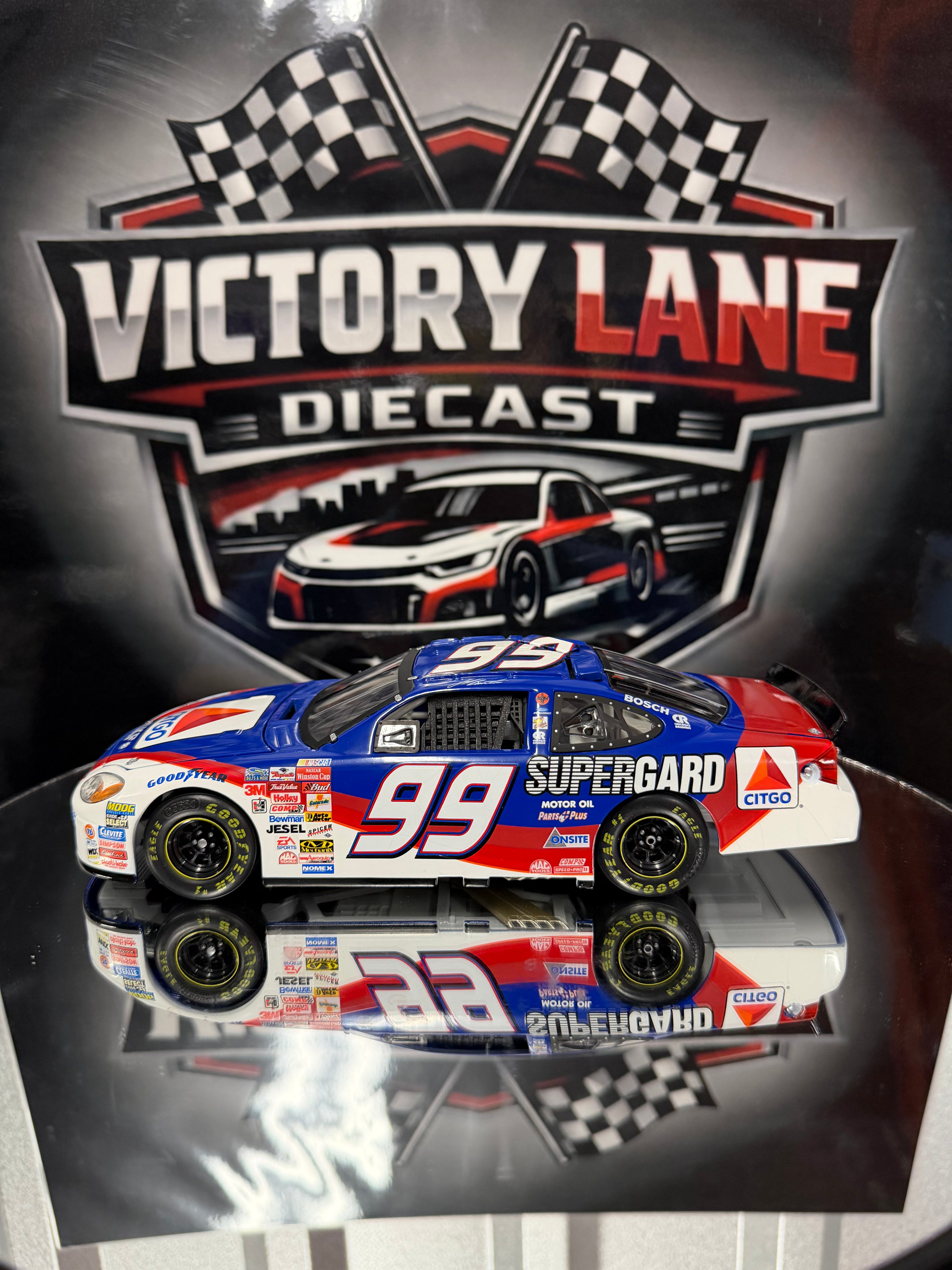 Jeff Burton 2001 Citgo Ford Taurus