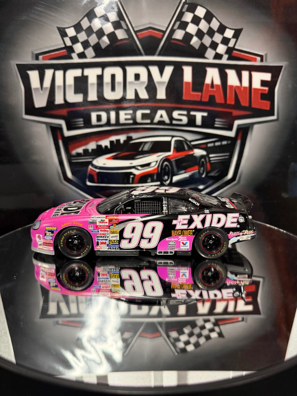 Jeff Burton Exide Batteries Ford Taurus
