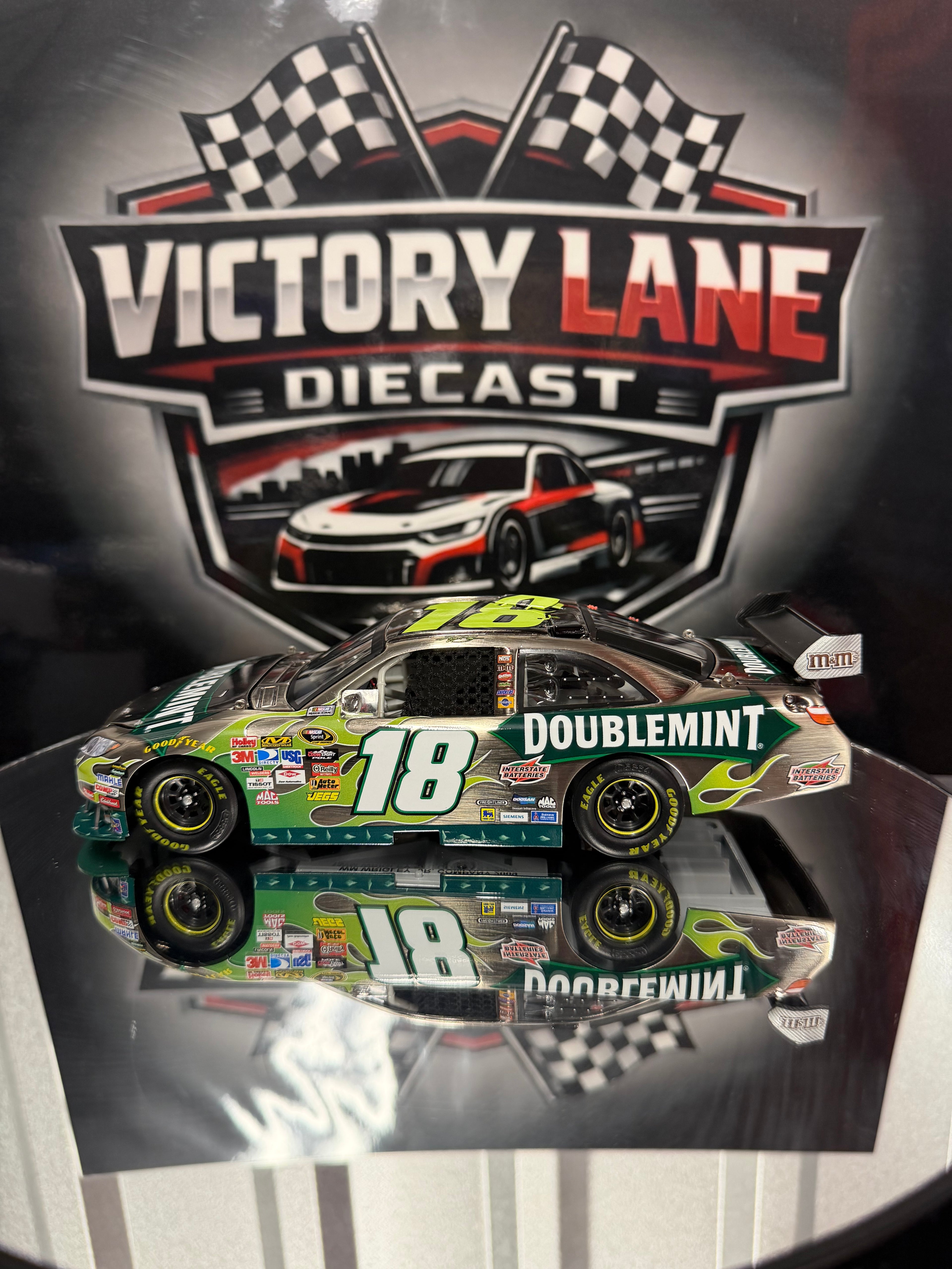 Kyle Busch 2010 Doublemint Camry Brushed Metal