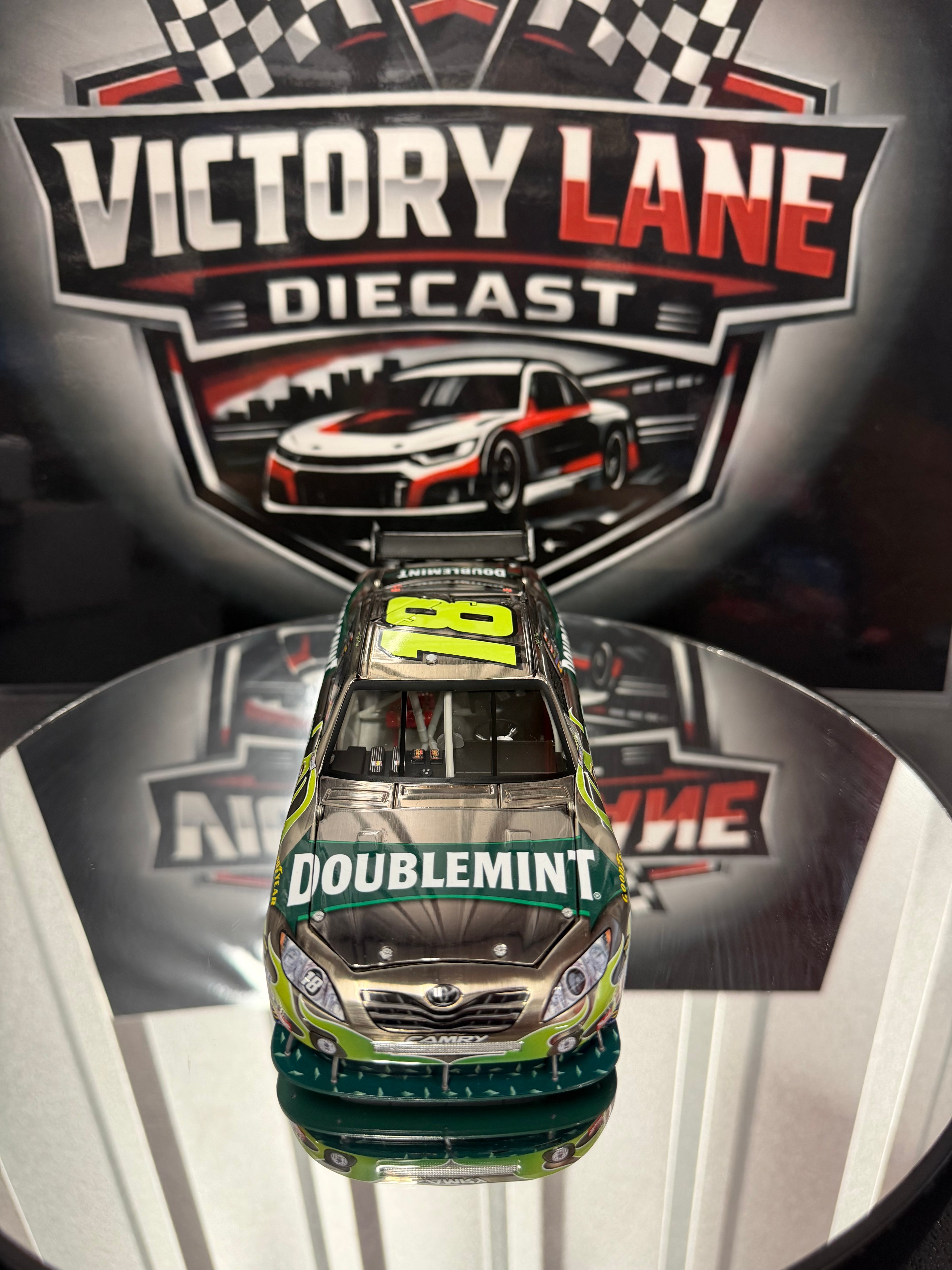 Kyle Busch 2010 Doublemint Camry Brushed Metal