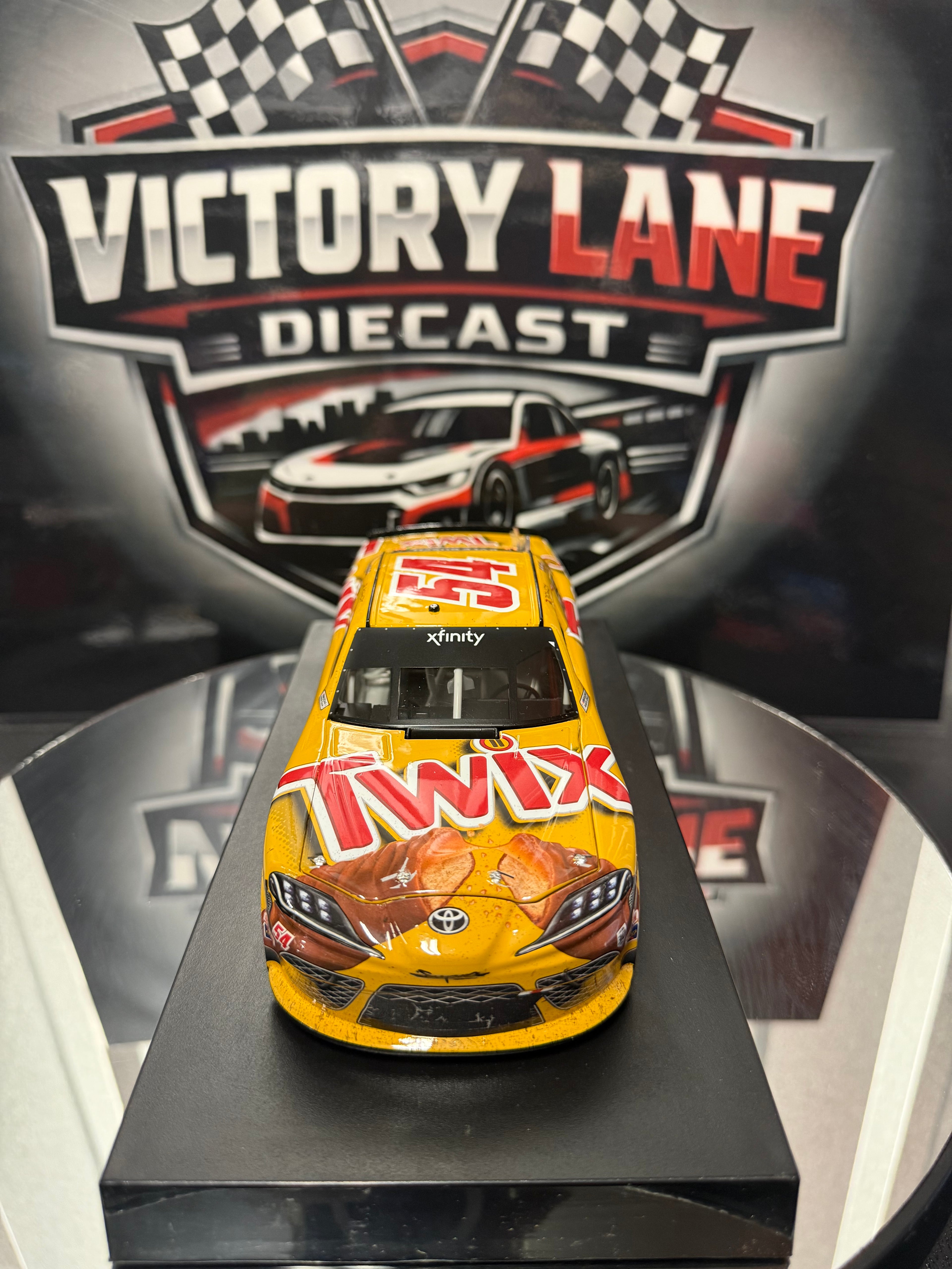 Kyle Busch 2021 Twix Toyota Supra Texas Win 1:24 Diecast