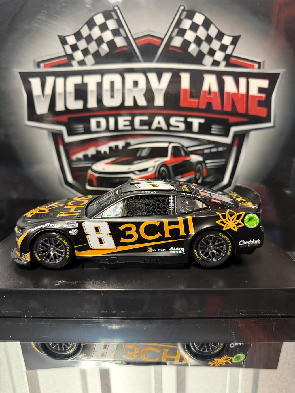 Kyle Busch 2023 3CHI Chevrolet Camaro ZL1 1:24 Diecast