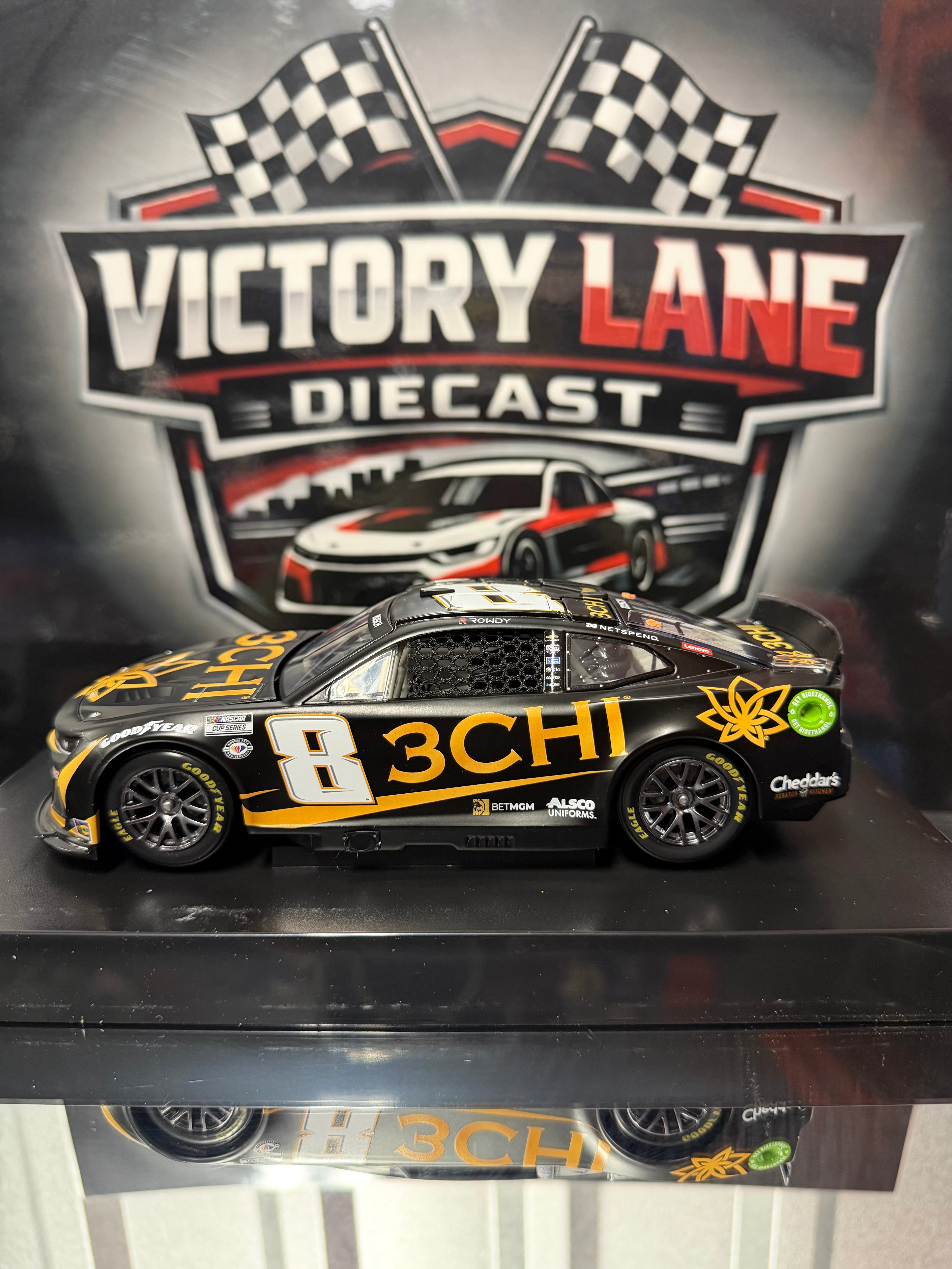 Kyle Busch 2023 3CHI Chevrolet Camaro ZL1 1:24 Diecast
