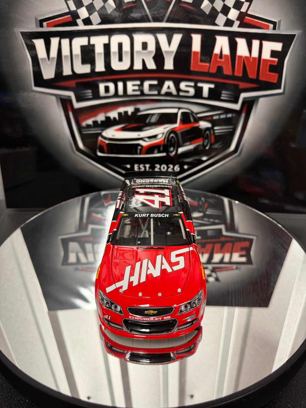 Kurt Busch 2015 Haas Automation Chevrolet SS 1:24 Diecast