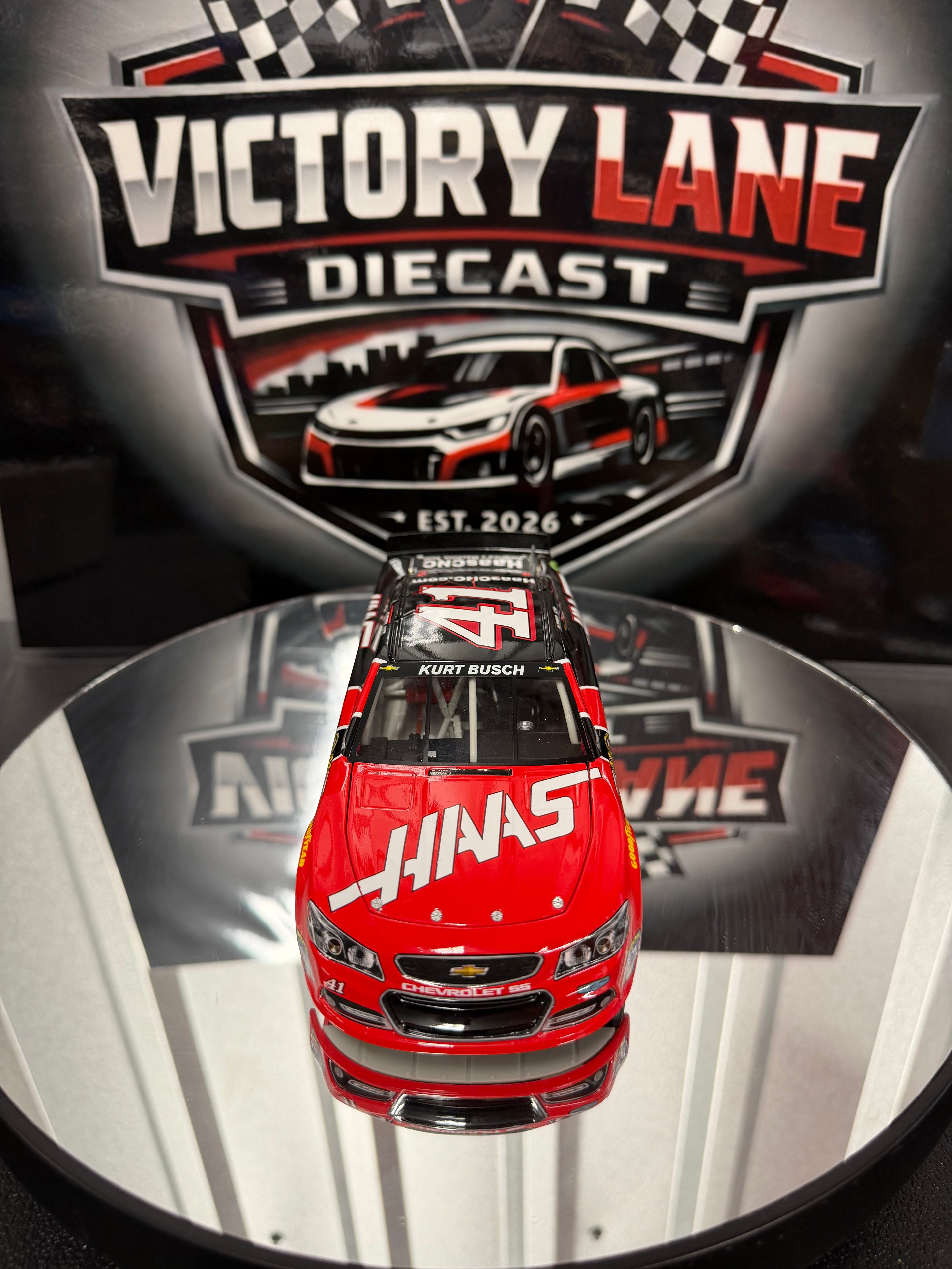 Kurt Busch 2015 Haas Automation Chevrolet SS 1:24 Diecast