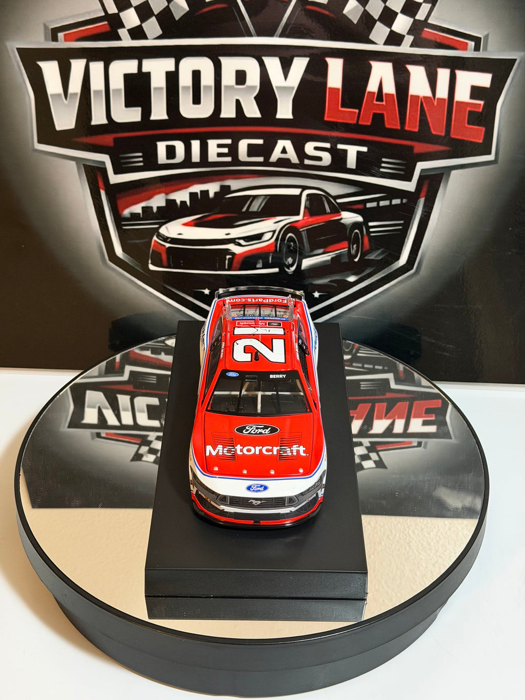 Josh Berry 2026 Motorcraft Mustang
