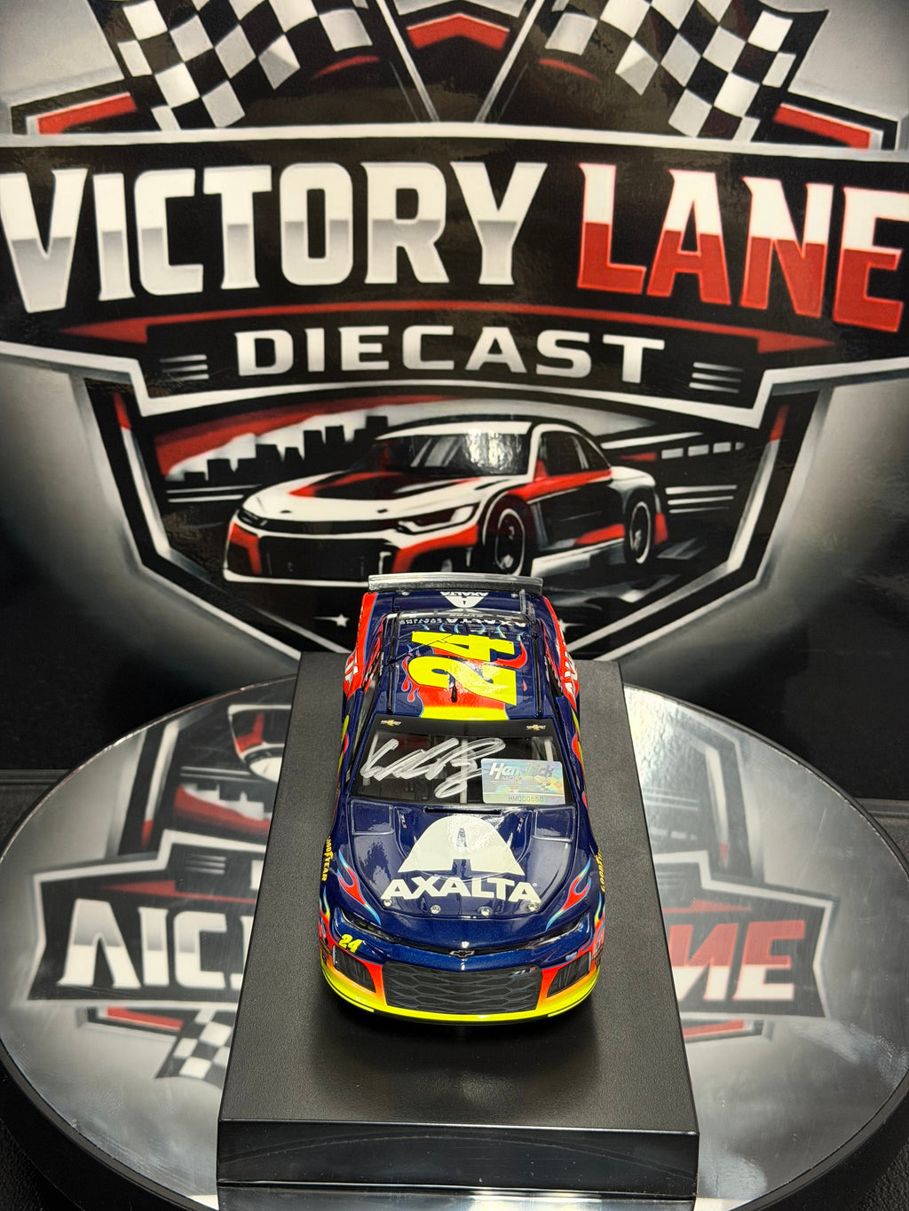 William Byron 2019 Axalta Camaro ZL1 Autographed
