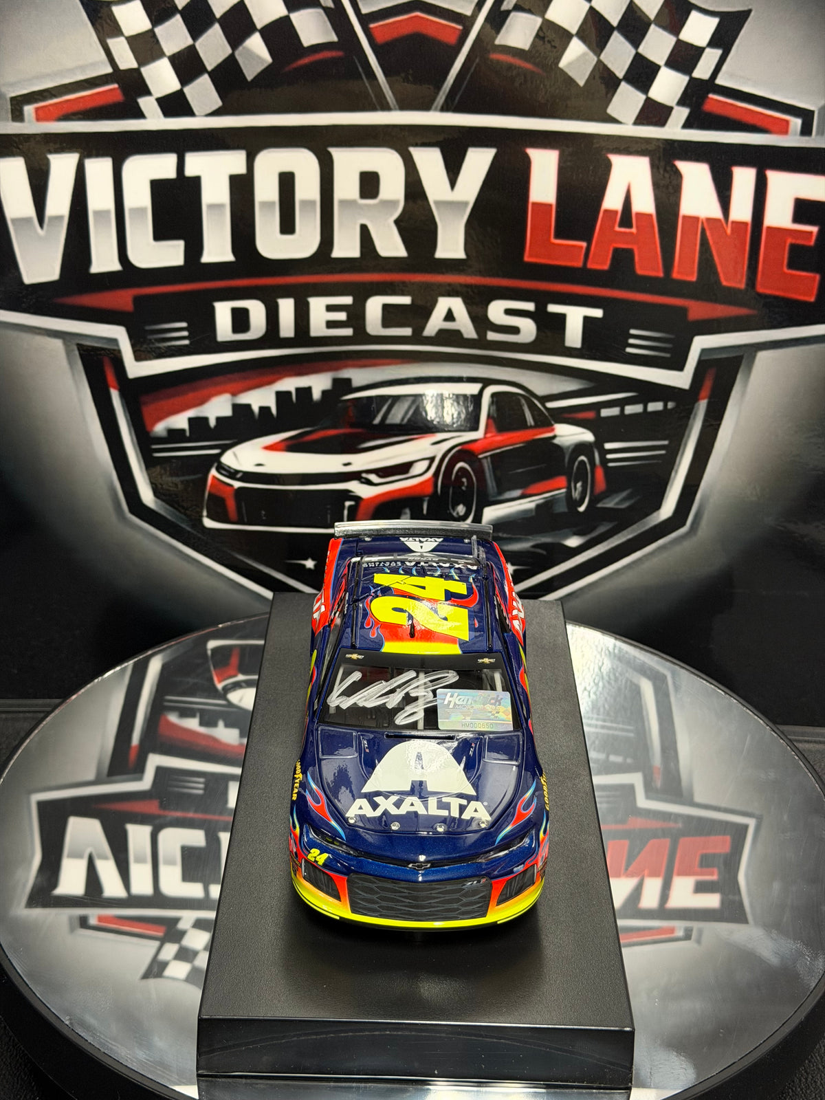 William Byron 2019 Axalta Camaro ZL1 Autographed