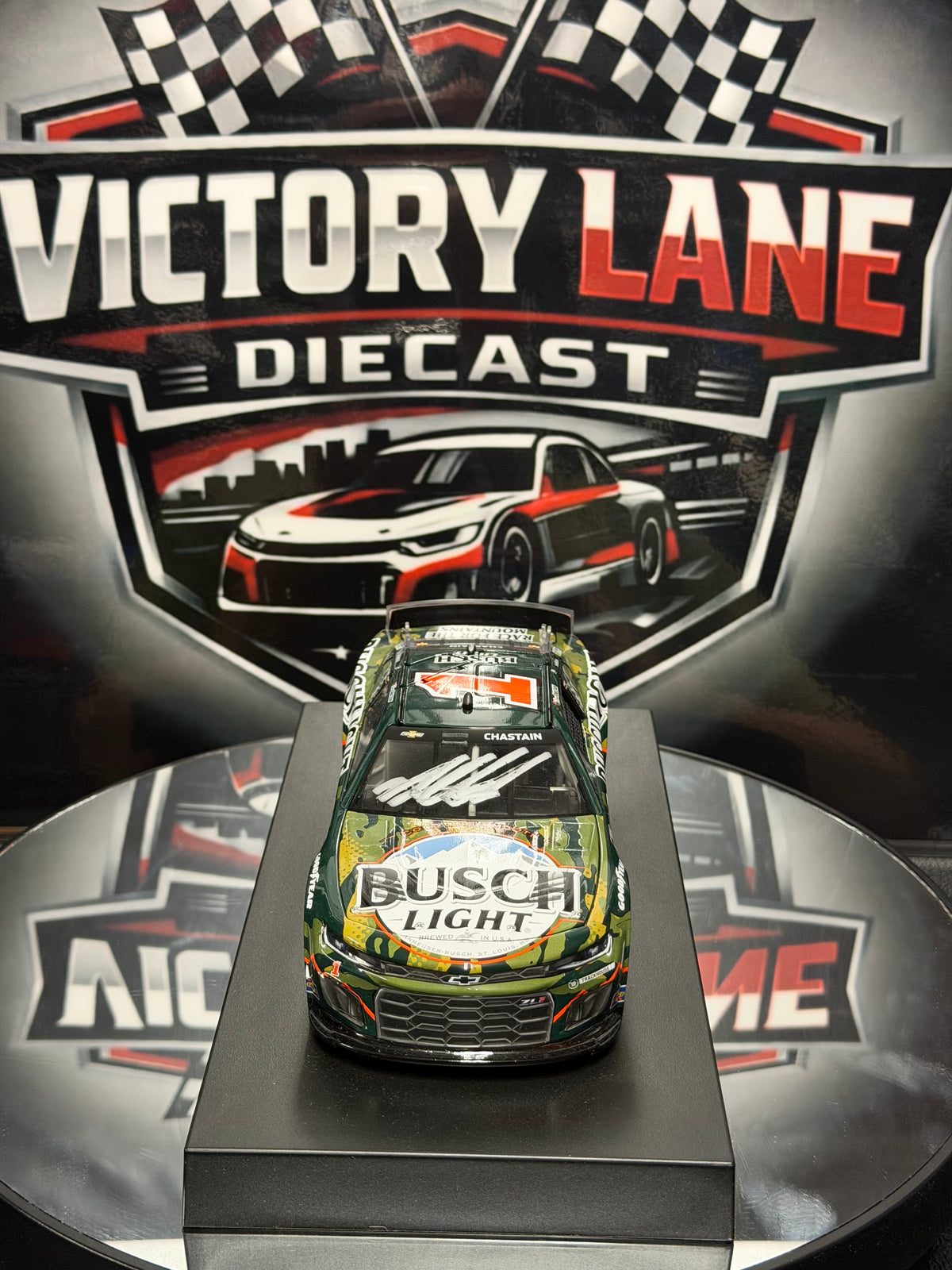 Ross Chastain 2025 Busch Light Camo Chevrolet