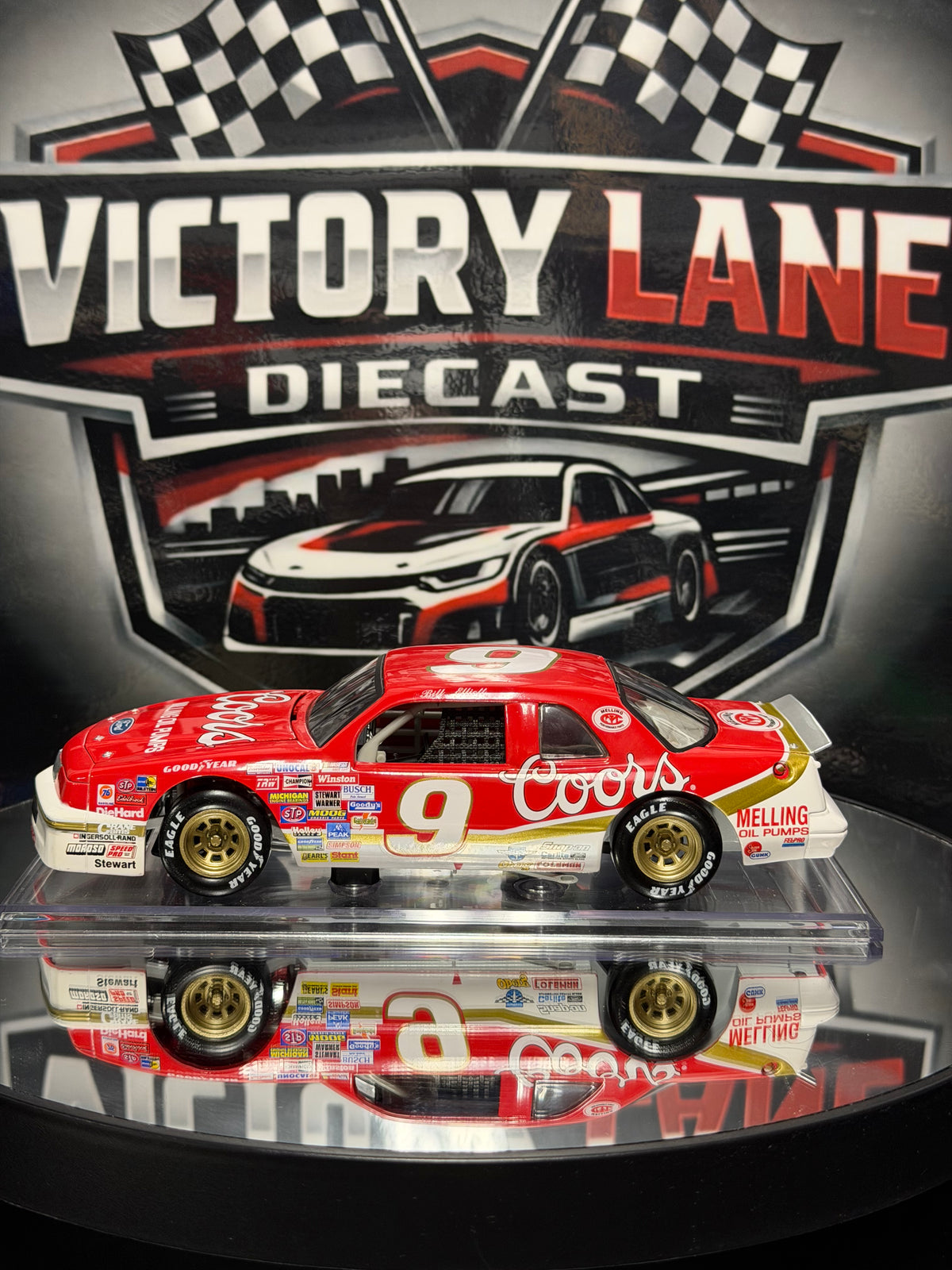 Bill Elliott 1987 Coors Thunderbird World Record Car