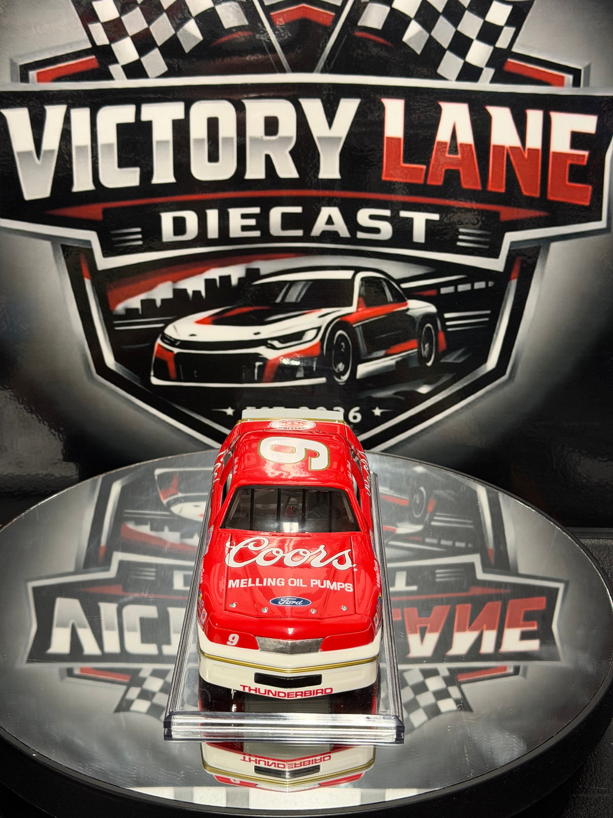 Bill Elliott 1987 Coors Thunderbird World Record Car