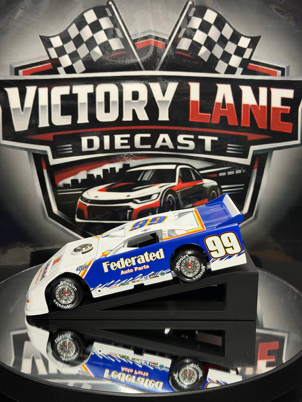 Ken Schrader 2002 Federated Auto Parts Chevrolet Dirt Late Model Xtreme