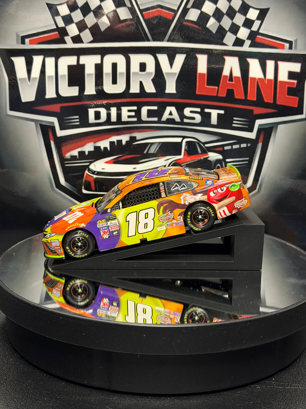 Kyle Busch 2017 M&M's Halloween Camry Autographed