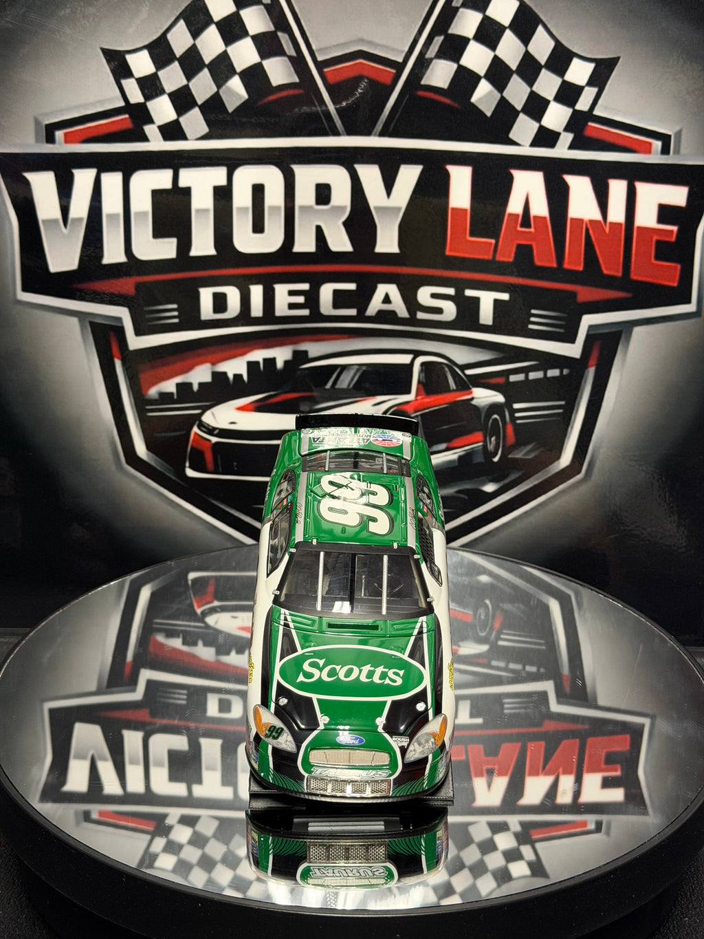 Carl Edwards 2005 Scotts Ford Taurus 1st Win Preferred Series