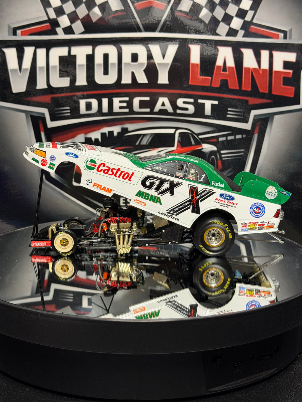 John Force 2002 Castrol GTX  Mustang Funny Car
