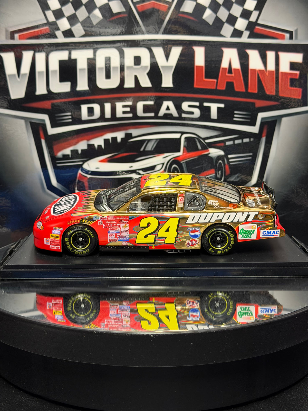 Jeff Gordon 2000 Pepsi Monte Carlo 24kt gold