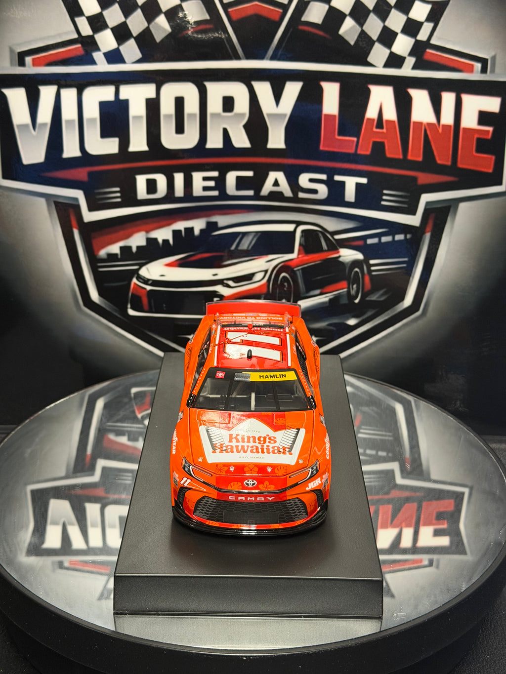 Denny Hamlin 2025 King's Hawaiian Camry
