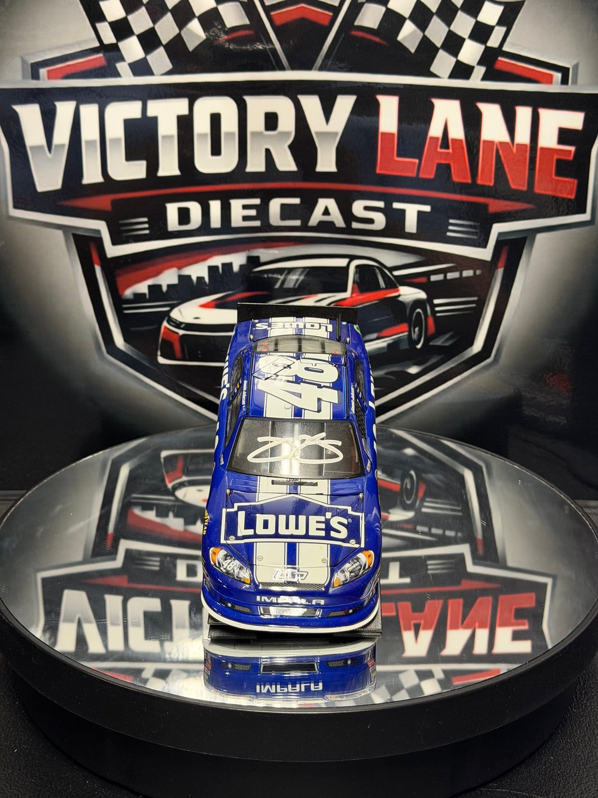 Jimmy Johnson 2012 Lowe's Impala