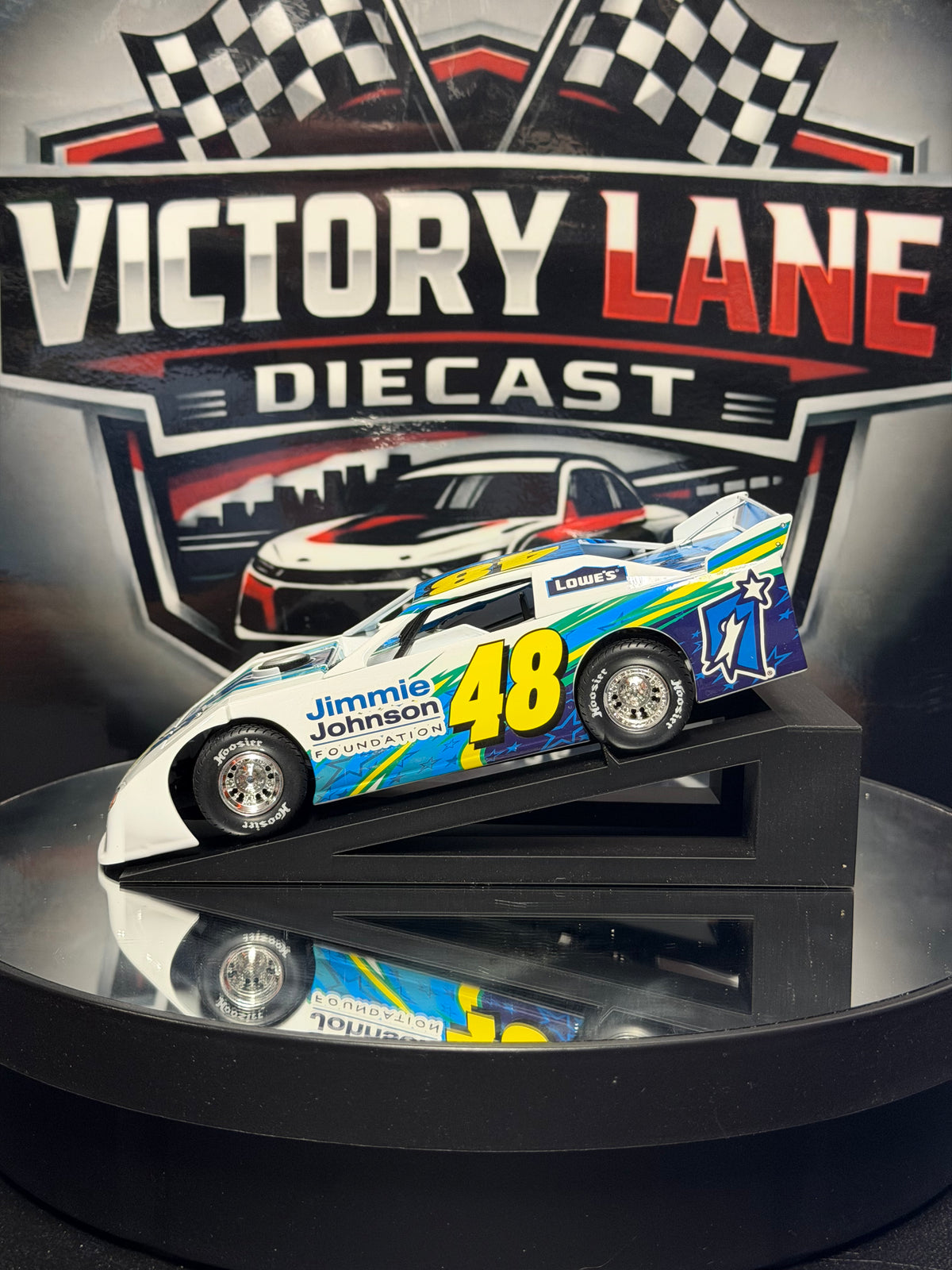 Jimmie Johnson 2008 Lowe's Jimmie Johnson Foundation prelude to the Dream dirt late model