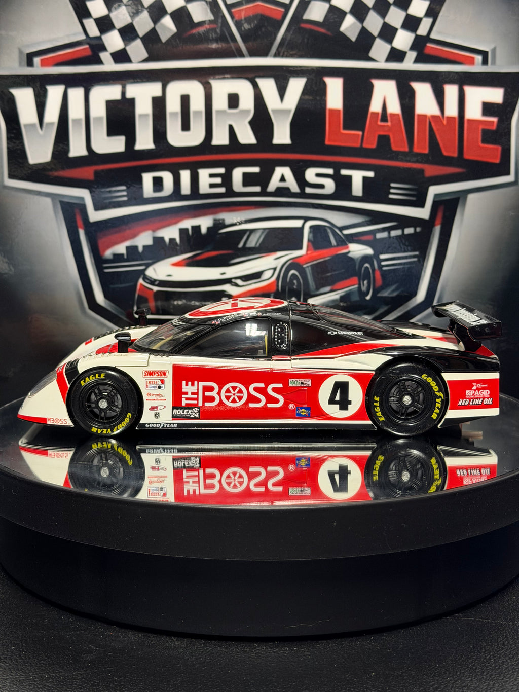 Jimmy Johnson / David Brule Elliot Forbes -Robinson / Butch Letzinger 2004 Boss Snow Plow / 24 Hours of Rolex Prestige